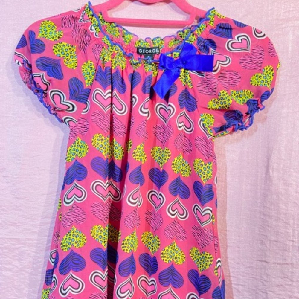 *Valentines~George~Baby Doll Style~Size M 7-8~*Peri Pop~ Multicolor